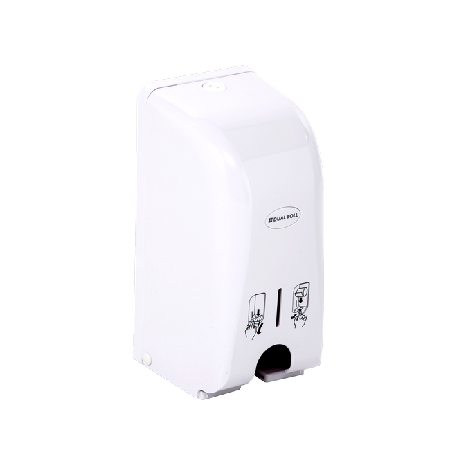 Toilet Roll Dispenser - Dual - SFX - Manual - White - TR_13