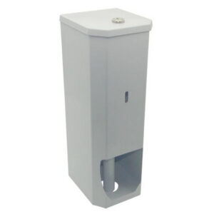 Toilet Paper Dispenser - 3 Roll - Powder Coated Steel - White - TR_03