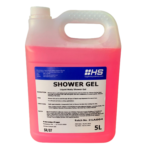 Liquid Body Shower Gel - 5L - SR_07-2