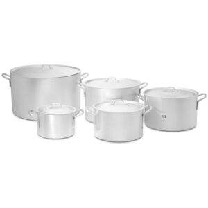 Casserole Pot with Lid - Caterpride - Aluminium - 12L - 790012