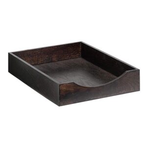 Letter Tray - Single - Contract Wooden Range - 38.5 x 28 x 8 cm - Imbuia - WAL900IM