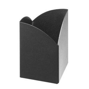 Pencil Holder - Modern Steel Range - Metal - 6 x 6 x 10.5 cm - Colour Options - 406BL