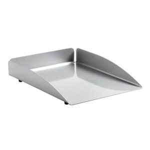 Letter Tray - Single - Modern Steel Range - Metal - 35 x 25 x 6.5 cm - Silver - 401SI