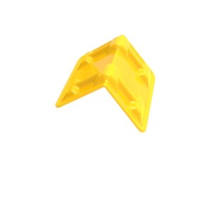 Corner Protector 100mm - Polypropylene - Yellow - Pack of 10 - SL.FG.CP0.1.YL