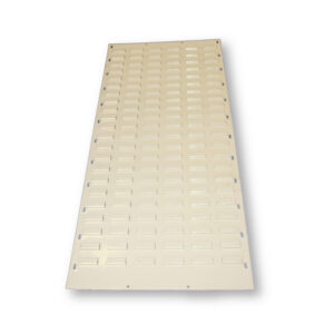 Panel for Stack & Hang Bin - Wall Mounted Steel Louvre Panel - Small Part Storage - 182.8 x 45.7 cm - PANEL1828