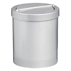 Plastic Waste Paper Bin - Swivel Lid - 240 Ø x 290 (H) mm - Colour Options - 632SI