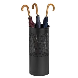 Umbrella Stand - Steel - 250 Ø x 600 (H) mm - Black - 609BL