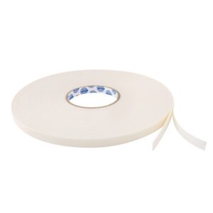 Double Sided Foam Tape - White - 18mm x 20m - Box of 12 - Pack of 12 - 1000006406