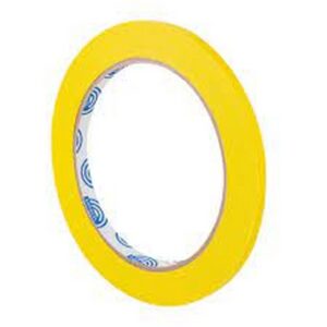 Lane Marking - Soft PVC - Fine Line - Yellow - 48mm x 30m - Box of 36 - Pack of 36 - 1000006362