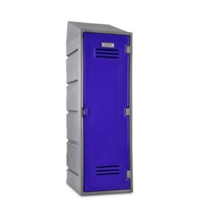 Plastic Clothes Locker - HACCP Compliant - Slanted Top - LOCKERCLOTHES-SLANT