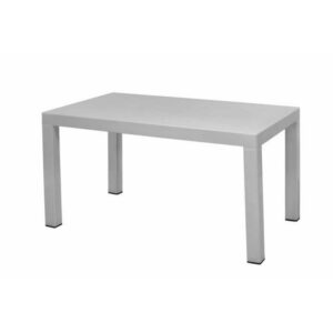 Plastic Rectangular Table - Elite - 6 Seater - White