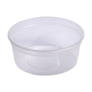 350ml Take Away Containers - Tub Only - Clear - Pack of 200
