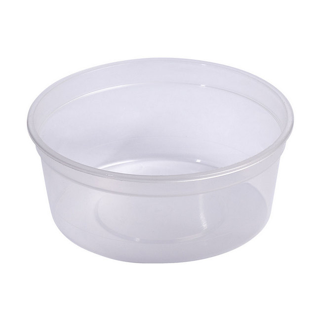 350ml Take Away Containers - Tub Only - Clear - Pack of 200