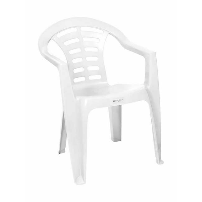 Plastic Chair - Low Back - Madrid - White