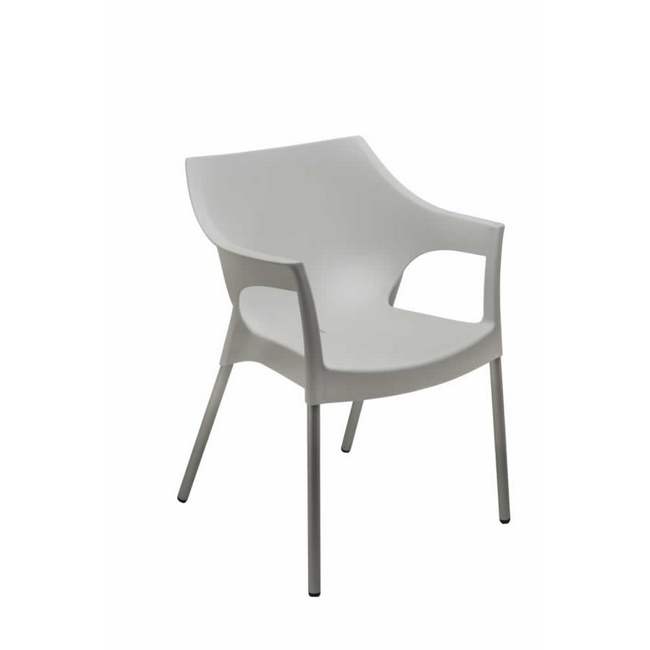 Plastic Chair - Chelsea - White