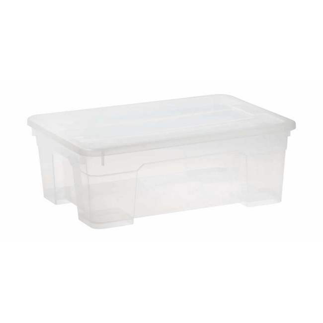 11L Storage Box - Plastic - Colour Options - Pack of 10