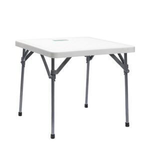 Plastic Collapsible Table - Tia - 4 Seater - Colour Options
