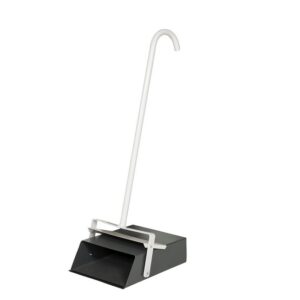 Metal Dust Pan - Long Handle Scoop