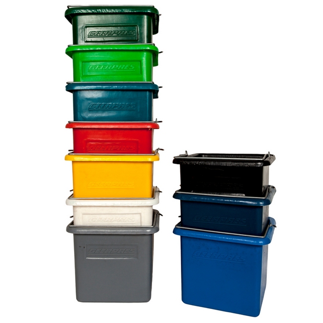 20L Plastic Bucket - With Steel Handle - Colour Options