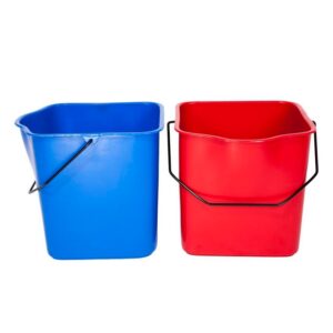 25L Rectangular Plastic Bucket - Colour Options