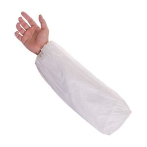 Disposable Sleeve Protector - Arm Oversleeves - Sleeves Covers - White - Pack of 100