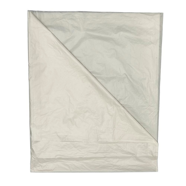 Refuse Bags - Clear Light Duty - 25 Micron - Pack of 200
