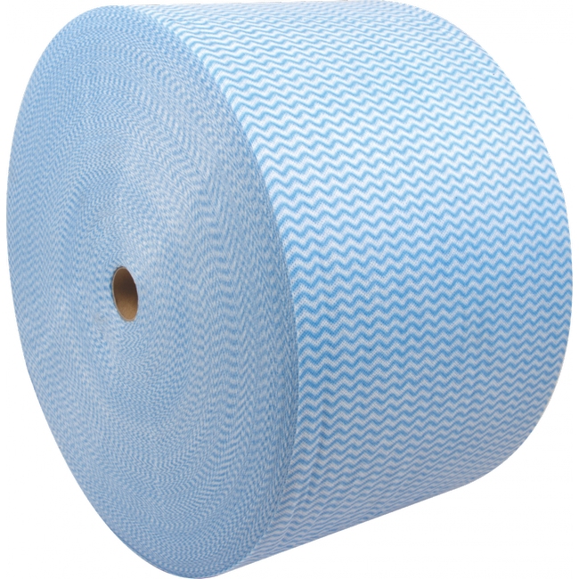 Spunlace Cleaning Cloth - Jumbo - 400m Roll - Colour Options