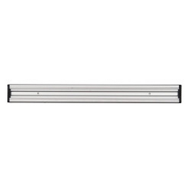 Wall Rail Only - 50cm - With End Clips - Black