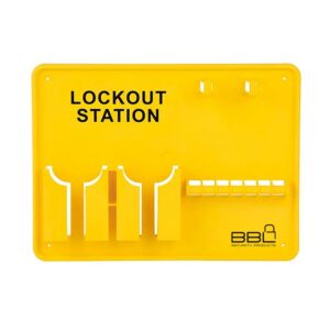 Lockout Station - Holds 7 Locks - 38.5 x 29 cm