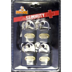 Padlock - Iron - 4k/A - 40mm - Pack of 4 - 97031051