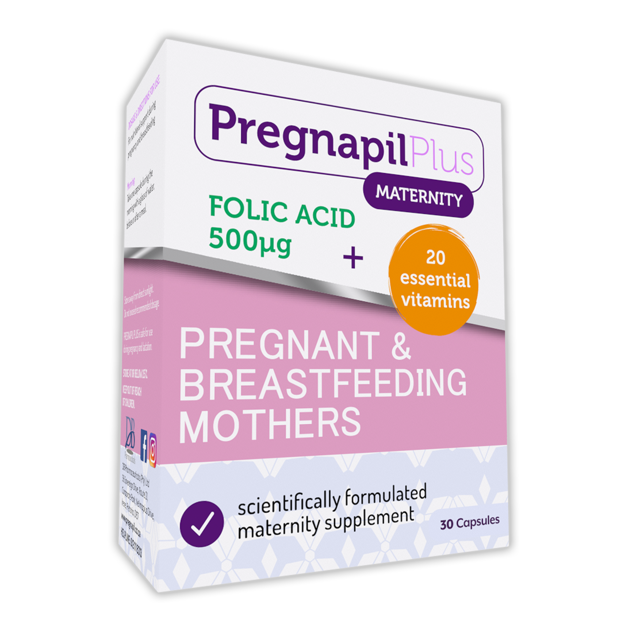 Pregnapil Plus Maternity Supplement – 30s