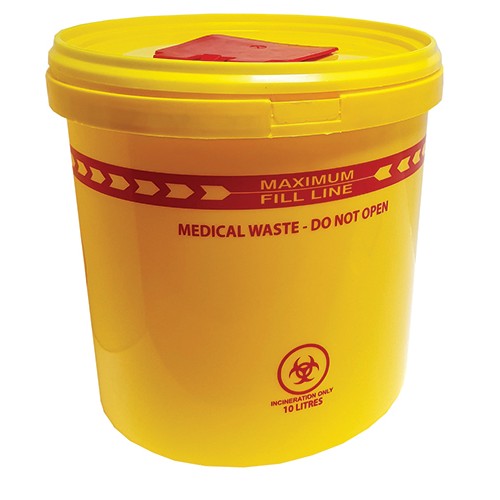 10L Sharp Container Plastic