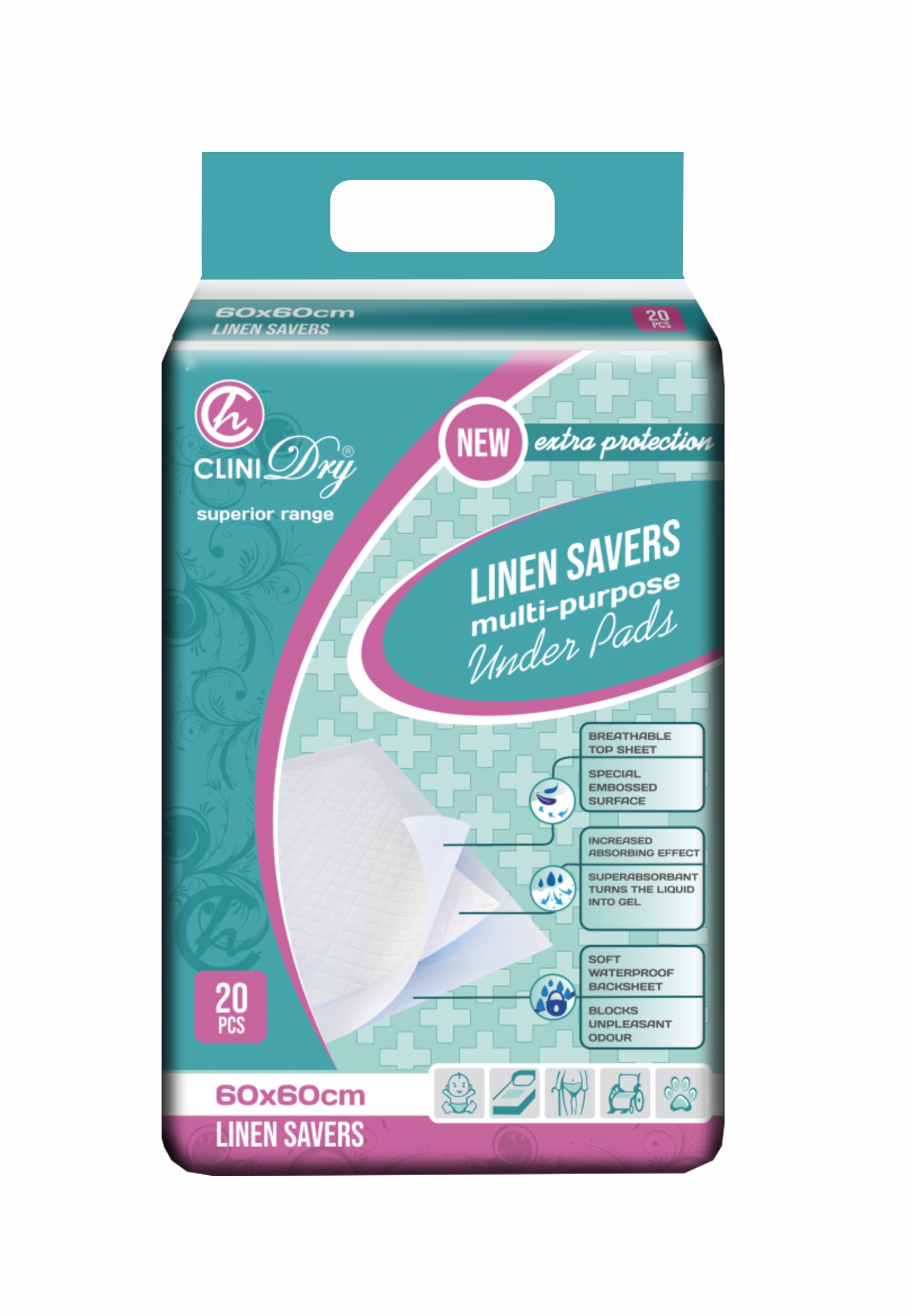 Linen Savers 60×60 – 20s