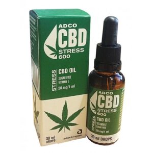 Adco Cbd Stress 600mg Caps 30s