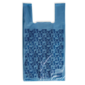 Plastic Bag Carry 24l Blue – 250