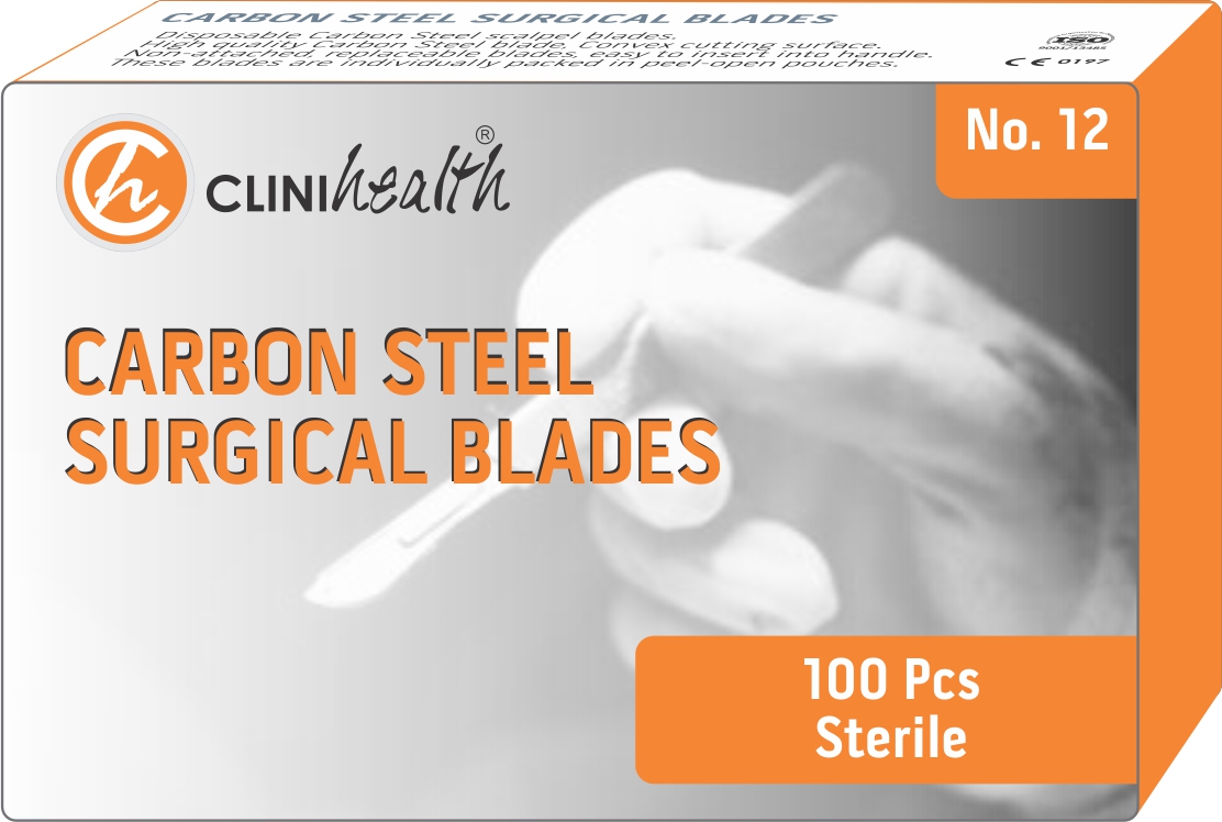 Surgical Carbon Steel Blades No.12