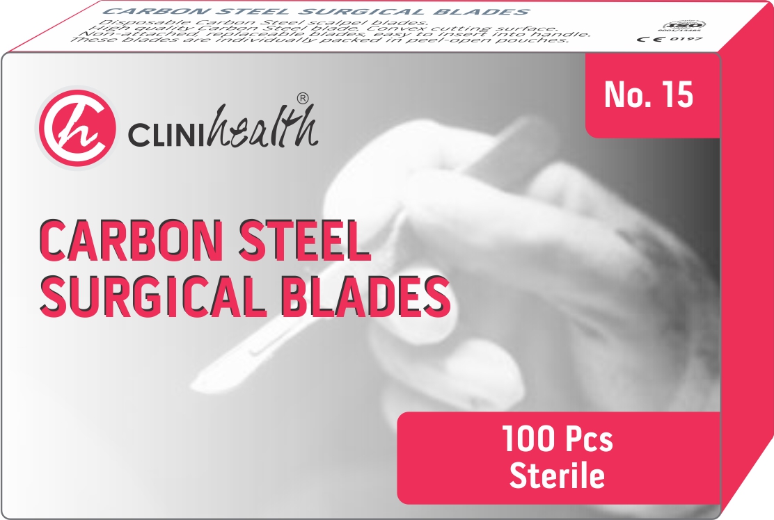 Surgical Carbon Steel Blades No.15