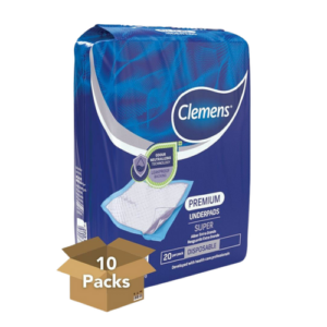 Clemens Disposable Underpad / Linen Save60cm x 90cm (PeBox = 10 Packs)(200pcs)