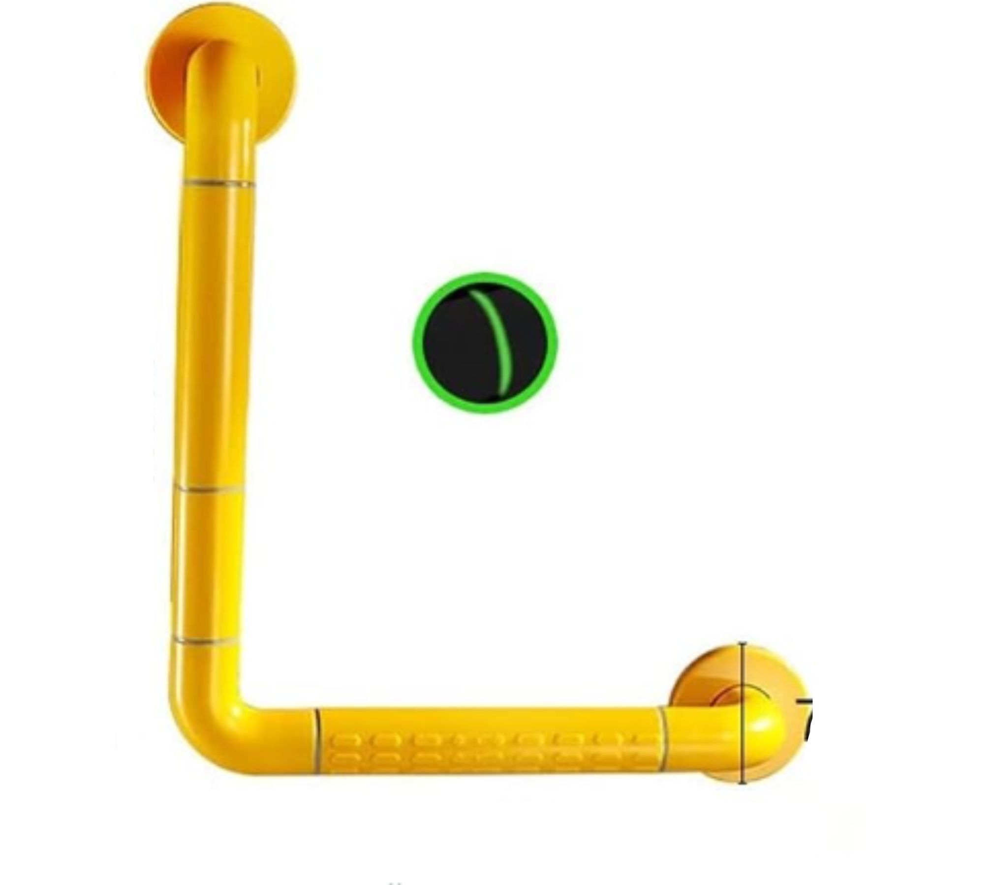 Hand Rail L Shaped – Yellow