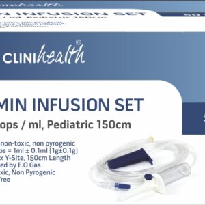 IV Admin Solution Set 60 Drop Latex Free – Pediatric -50s