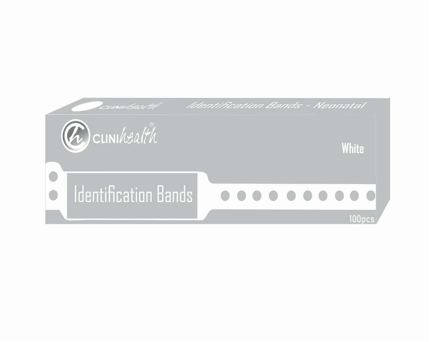Identification Bands Neonatal – 100s White