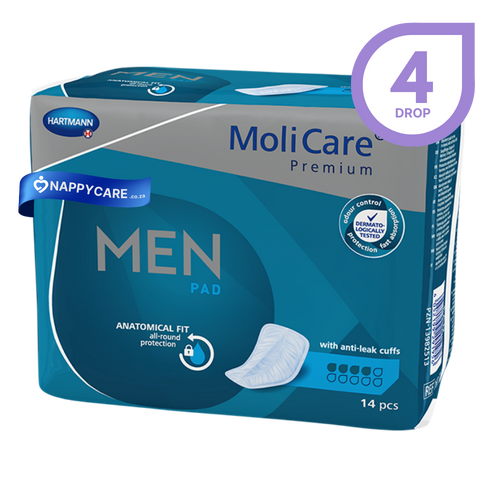 MoliCare Premium Adult Men Pad Shield Active Pad (4 Drop)