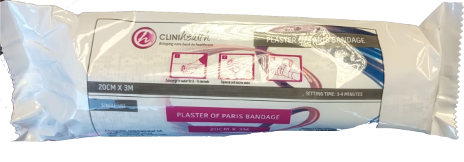 Plaster of Paris Bandage 15cm x 3m – Singles