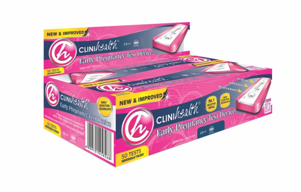 Pregnancy test Device 50s CliniHealth