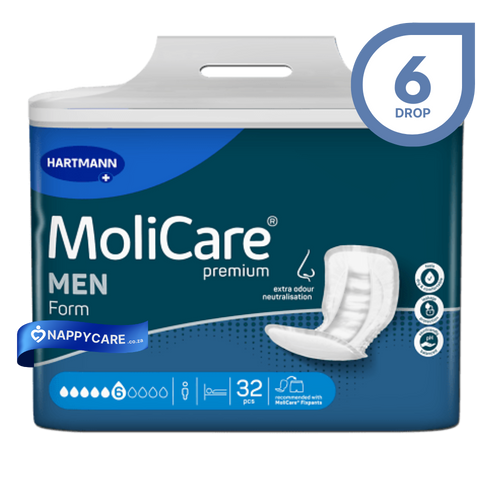 MoliCare Premium Form Adult Men Pads (6 Drop) (NEW LARGEPACKS)