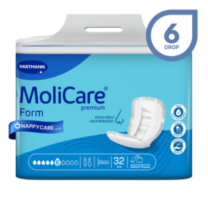 MoliCare Premium Form Unisex Adult Pads (6 Drop) (NEW LARGEPACKS)
