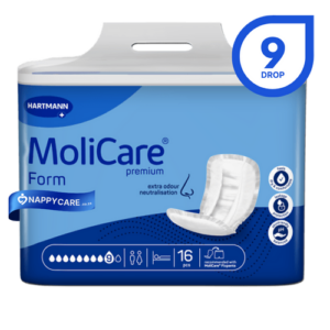 MoliCare Premium Form Unisex Adult Pads (9 Drop) (NEW LARGEPACKS)