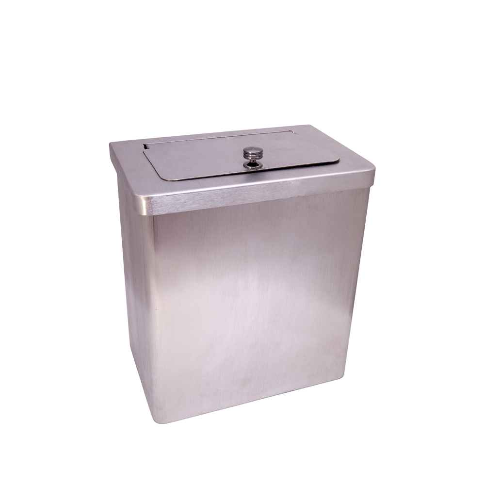 Sanitary Towel Bin – Stainless Steel – Small