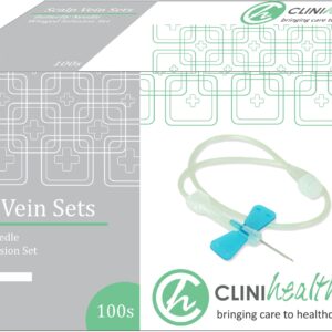Scalp Vein Set (Butterfly Needle) 21g 30cm – 100 Clinihealth