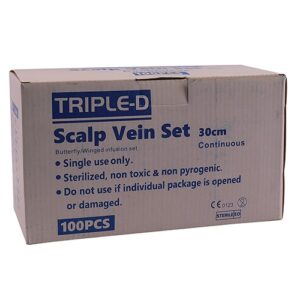Scalp Vein Set Continuous 21g 30cm – 100